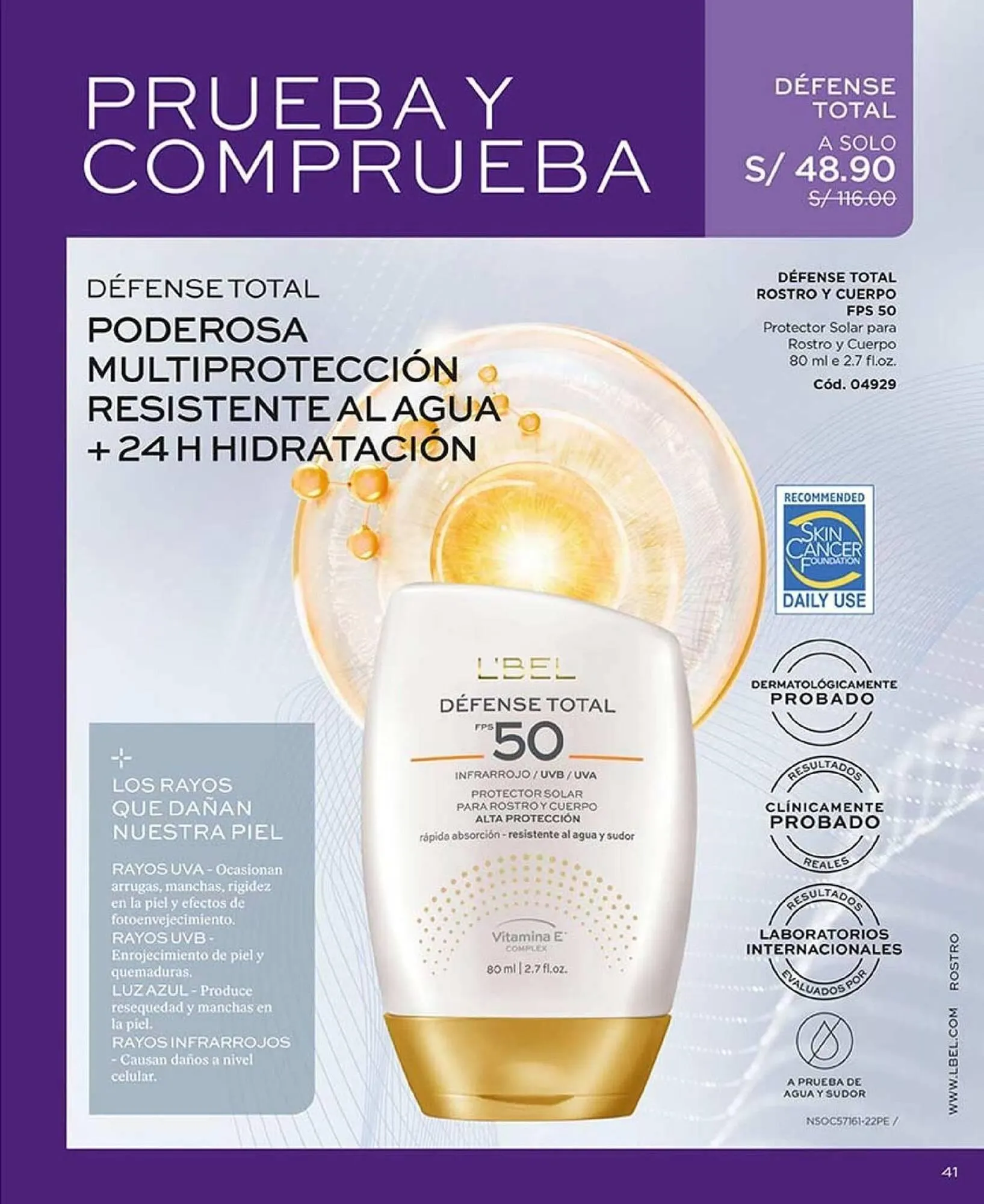 Catalogo de Catálogo L'Bel 15 de abril al 15 de mayo 2025 - Pag 41