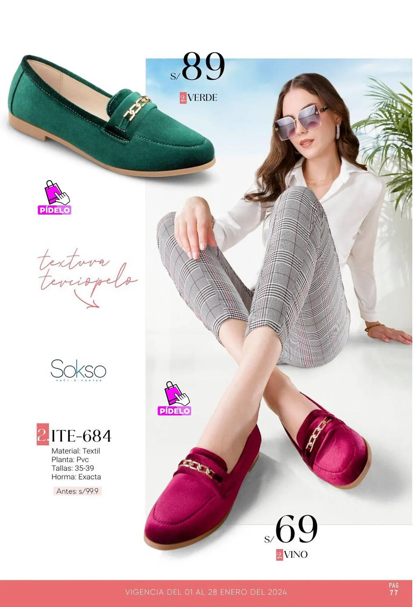 Catalogo de Catálogo Sokso 1 de enero al 28 de enero 2024 - Pag 77
