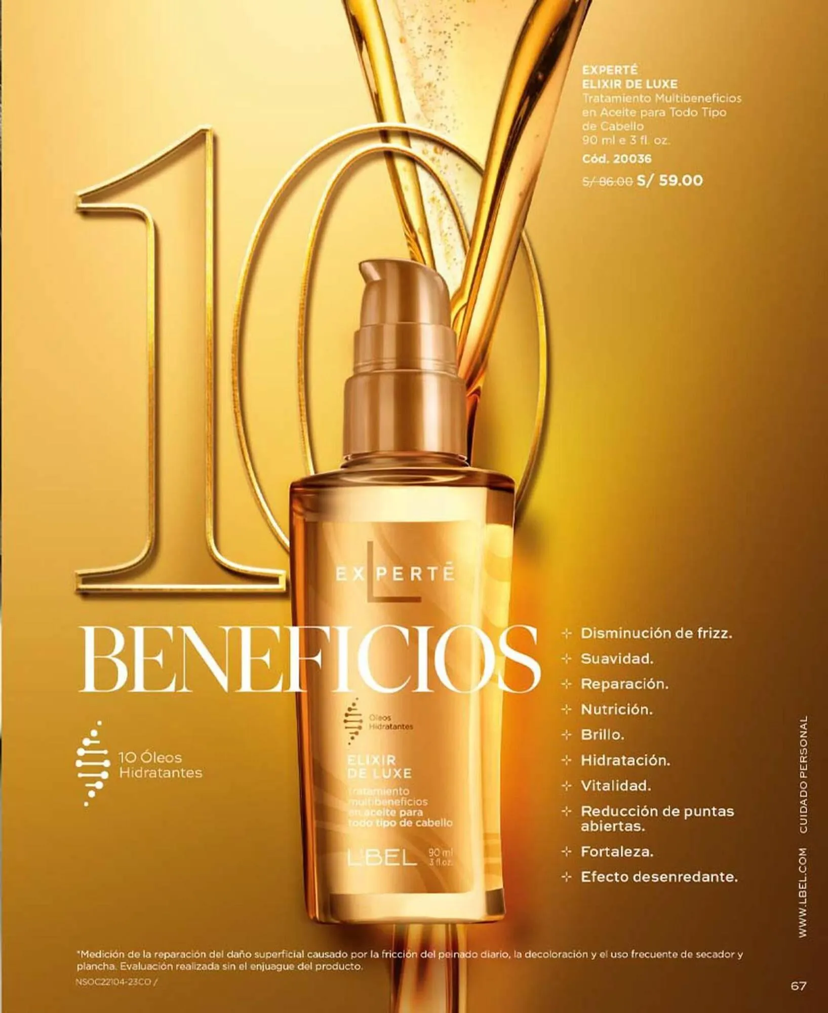 Catalogo de Catálogo L'Bel 30 de noviembre al 21 de enero 2024 - Pag 67