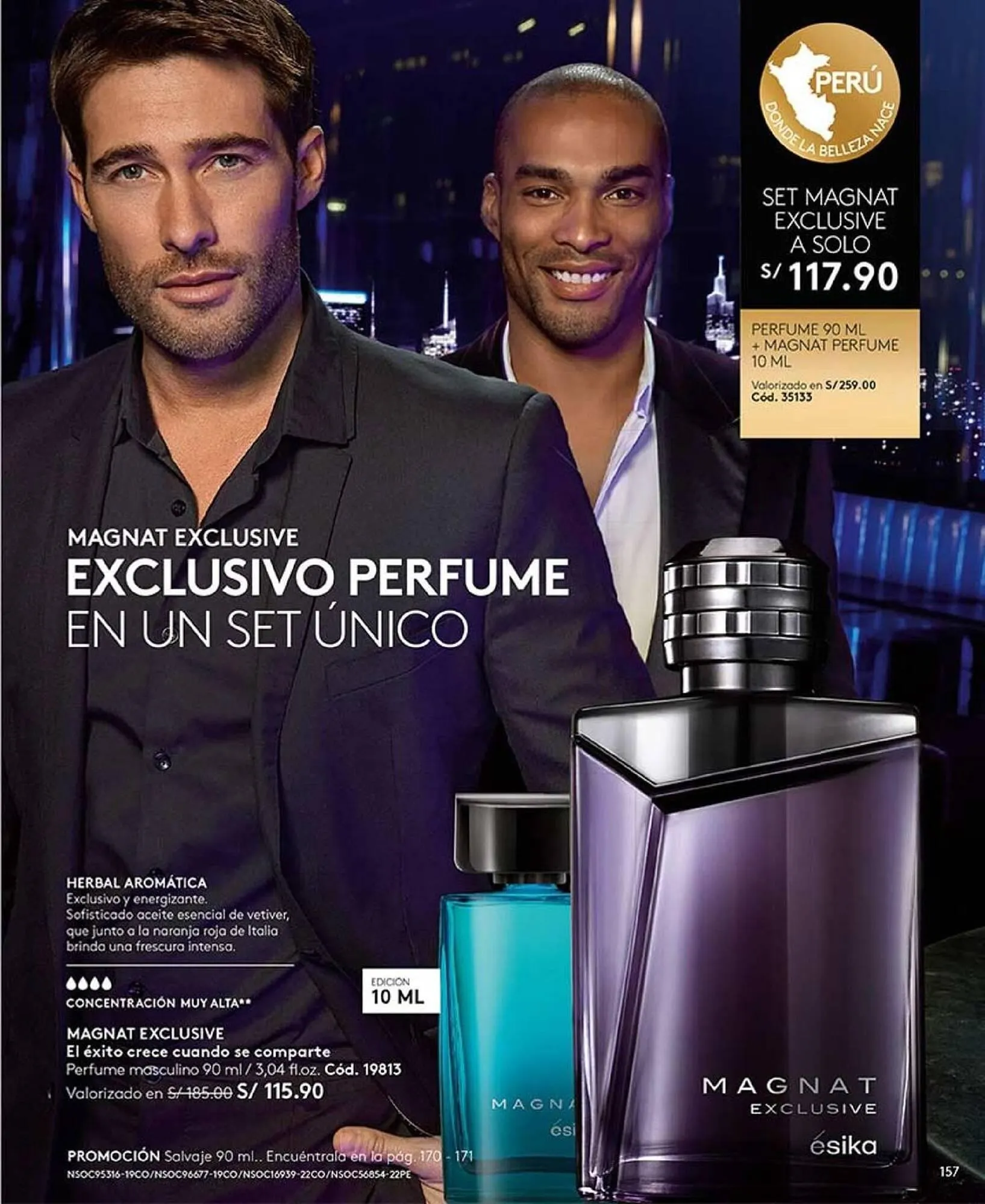 Catalogo de Catálogo Ésika 15 de abril al 31 de mayo 2025 - Pag 157