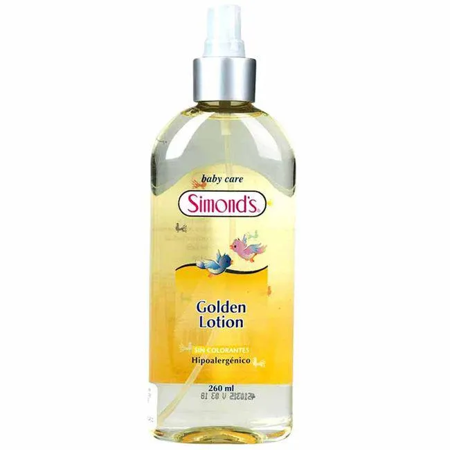 Colonia para Bebé SIMOND'S Golden Lotion Botella 260ml