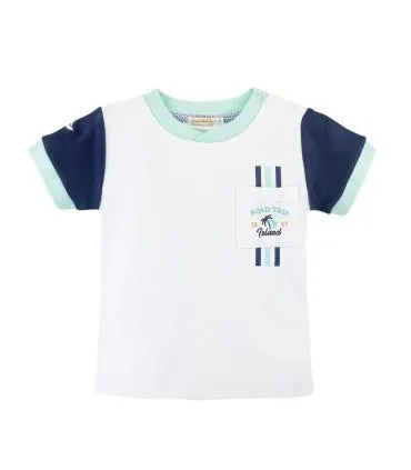 Polo Cuello Redondo Bordado | Colección Road Trip