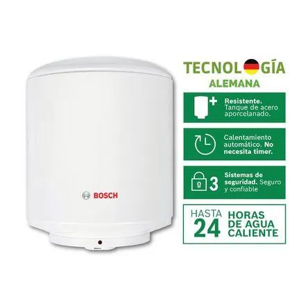 Terma Eléctrica Bosch Comfort 50L + Kit de Instalación