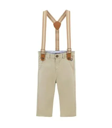 Pantalón Clásico con Tirantes | Colección Alta Mar