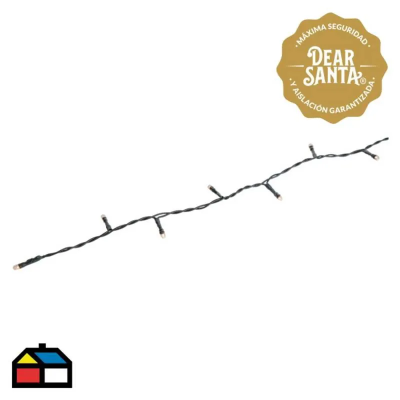 Luces Navideñas 100 Luces Blancas