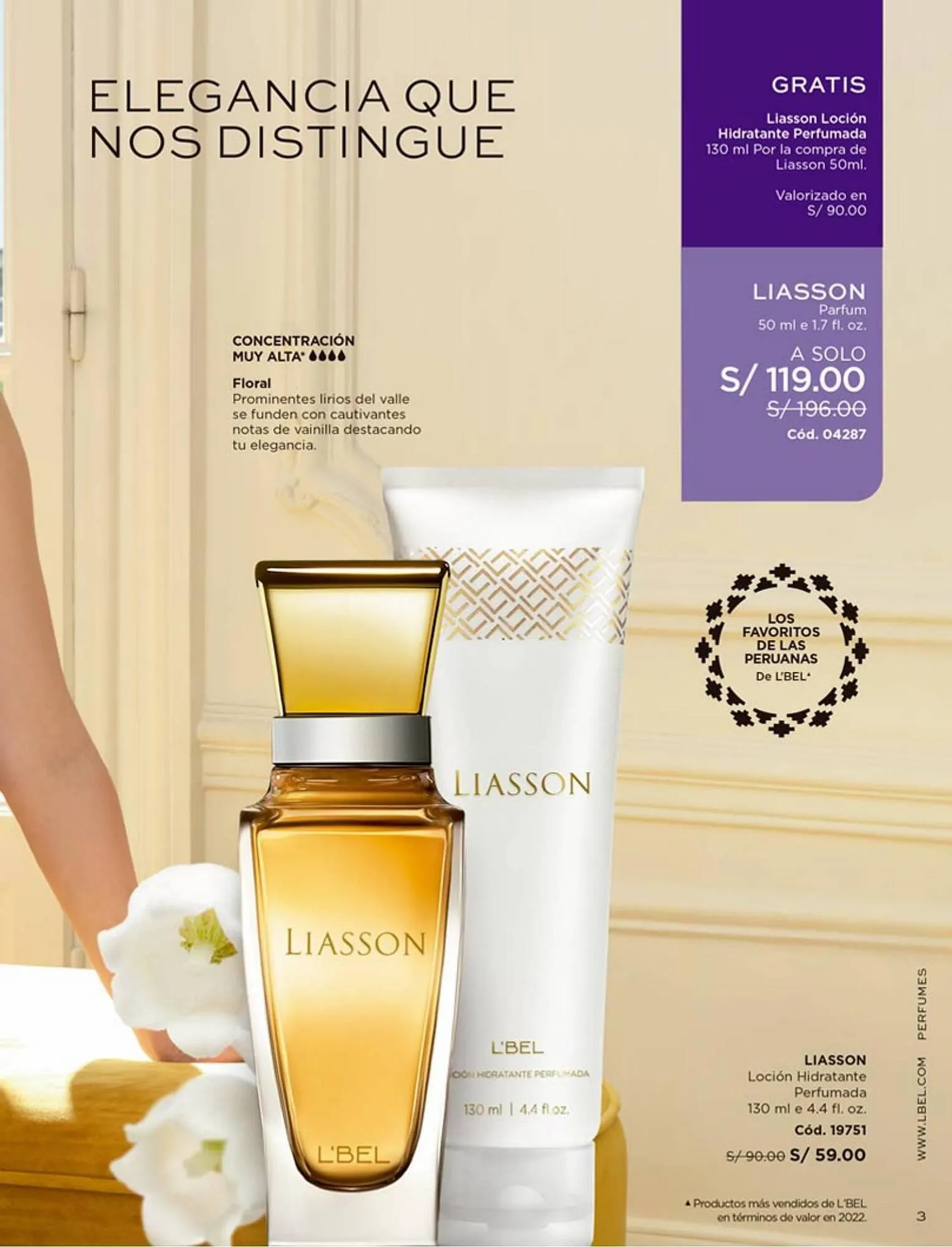 Catalogo de Catálogo L'Bel 1 de agosto al 31 de agosto 2023 - Pag 3