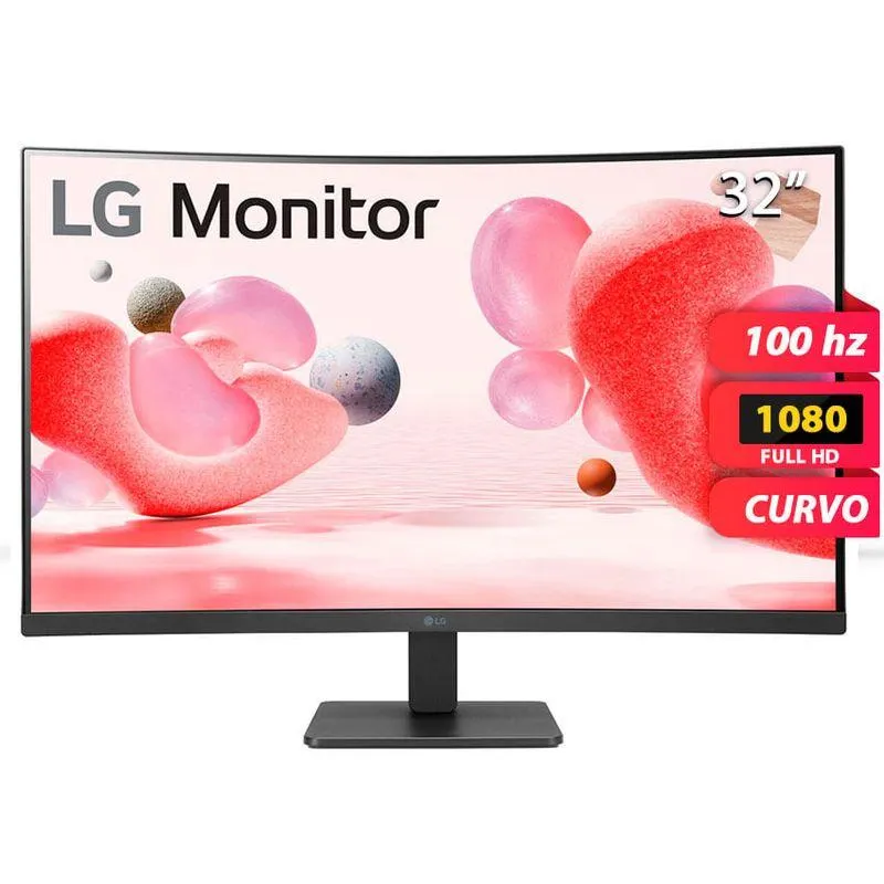 Monitor Curvo LG 32mr50c De 31.5 Full Hd Con Amd Freesync
