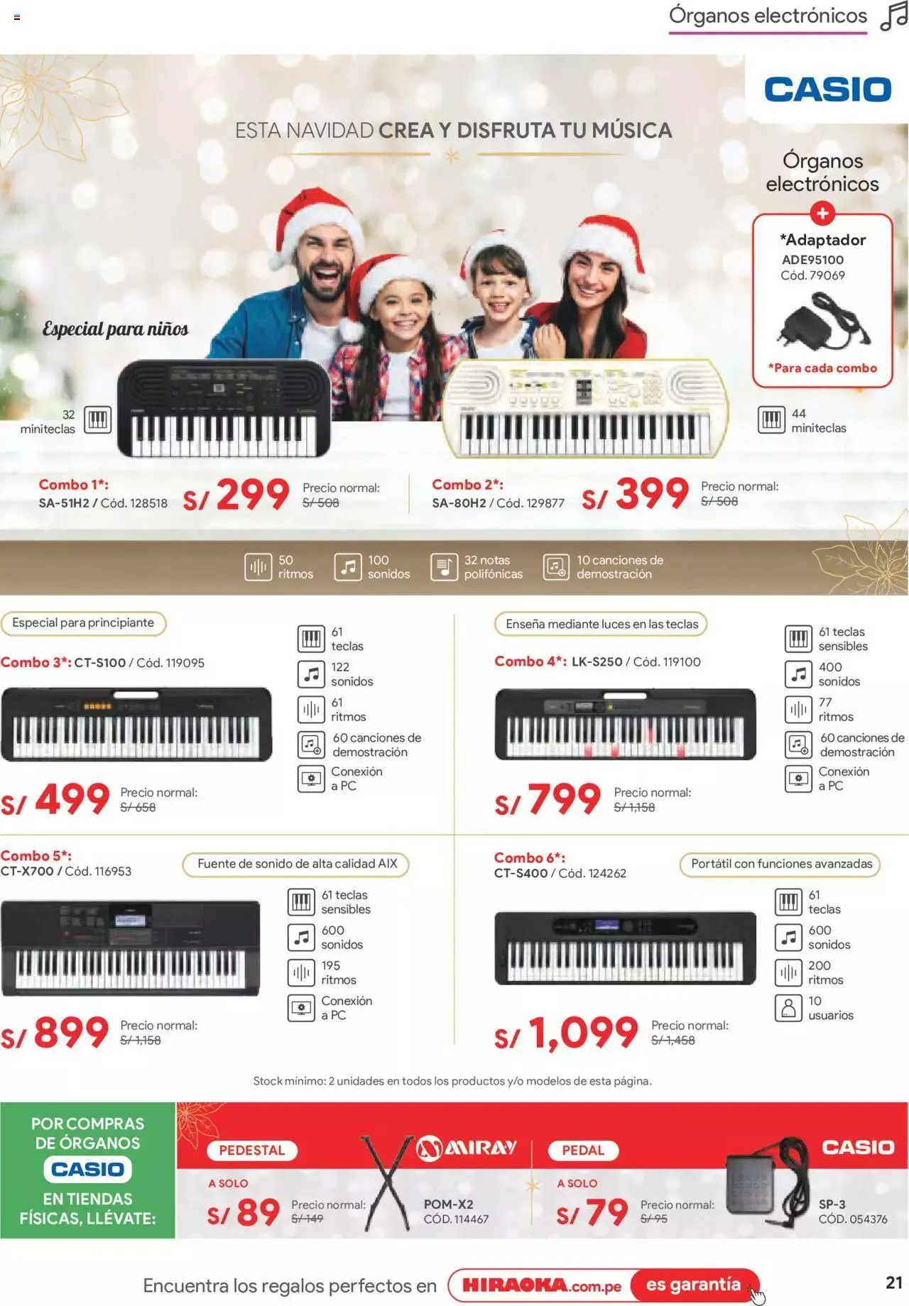 Catalogo de Catálogo Hiraoka 12 de diciembre al 31 de diciembre 2023 - Pag 21