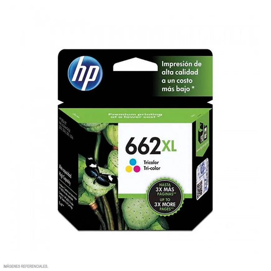Tinta Hp 662Xl Cz106Al Dj Ink Advantage 2515/3515 Tricolor