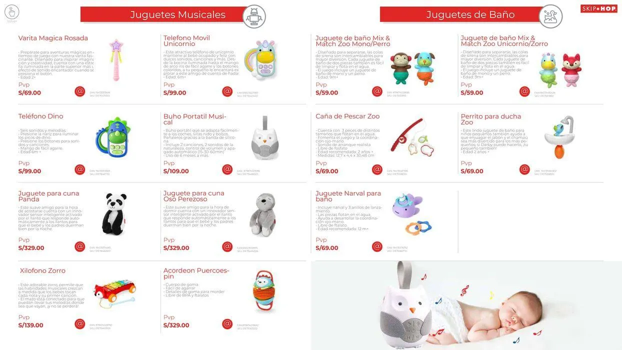Catalogo de Skip Hop 31 de enero al 31 de agosto 2024 - Pag 16