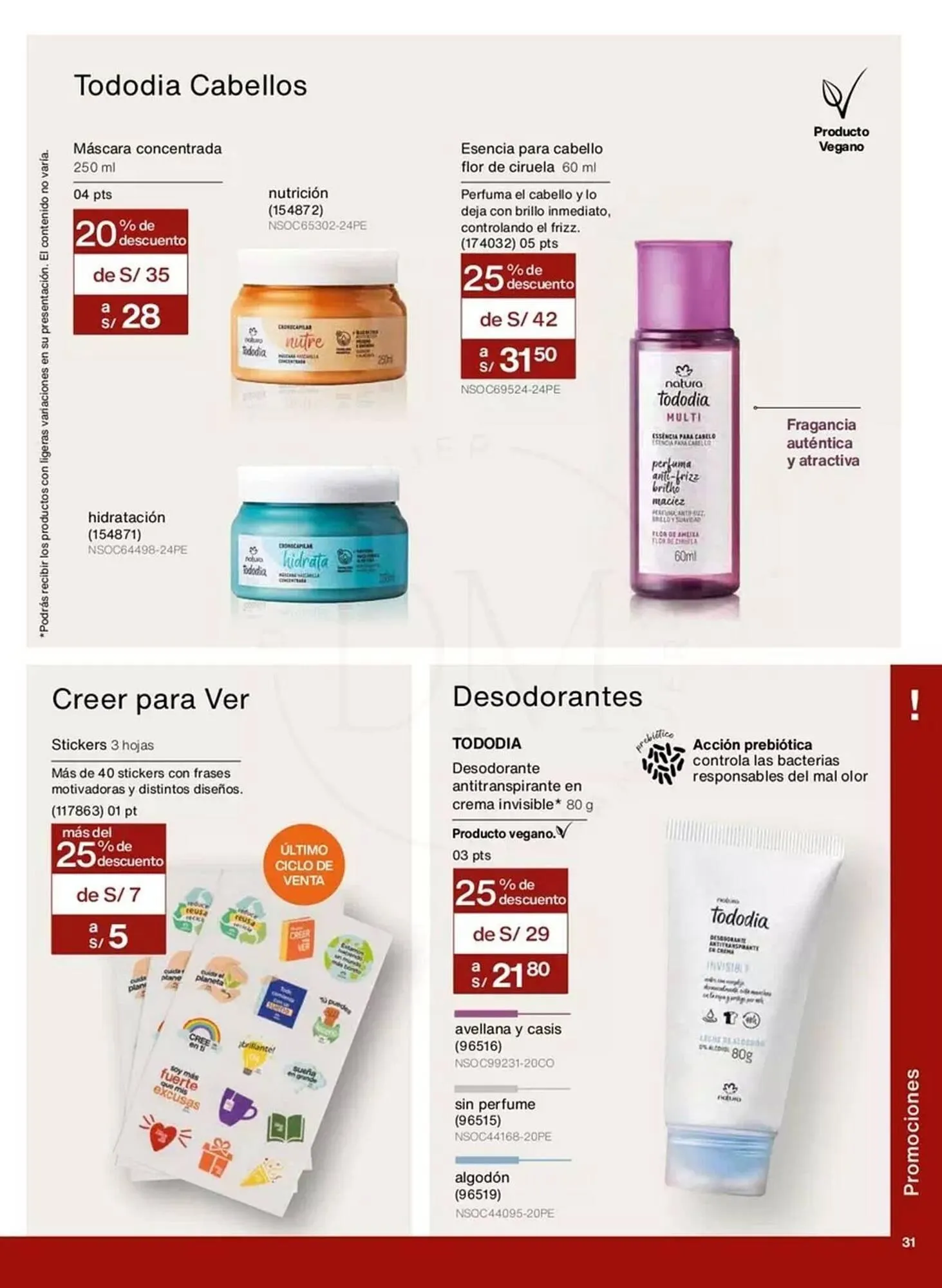 Catalogo de Catálogo Natura 1 de octubre al 31 de octubre 2025 - Pag 166