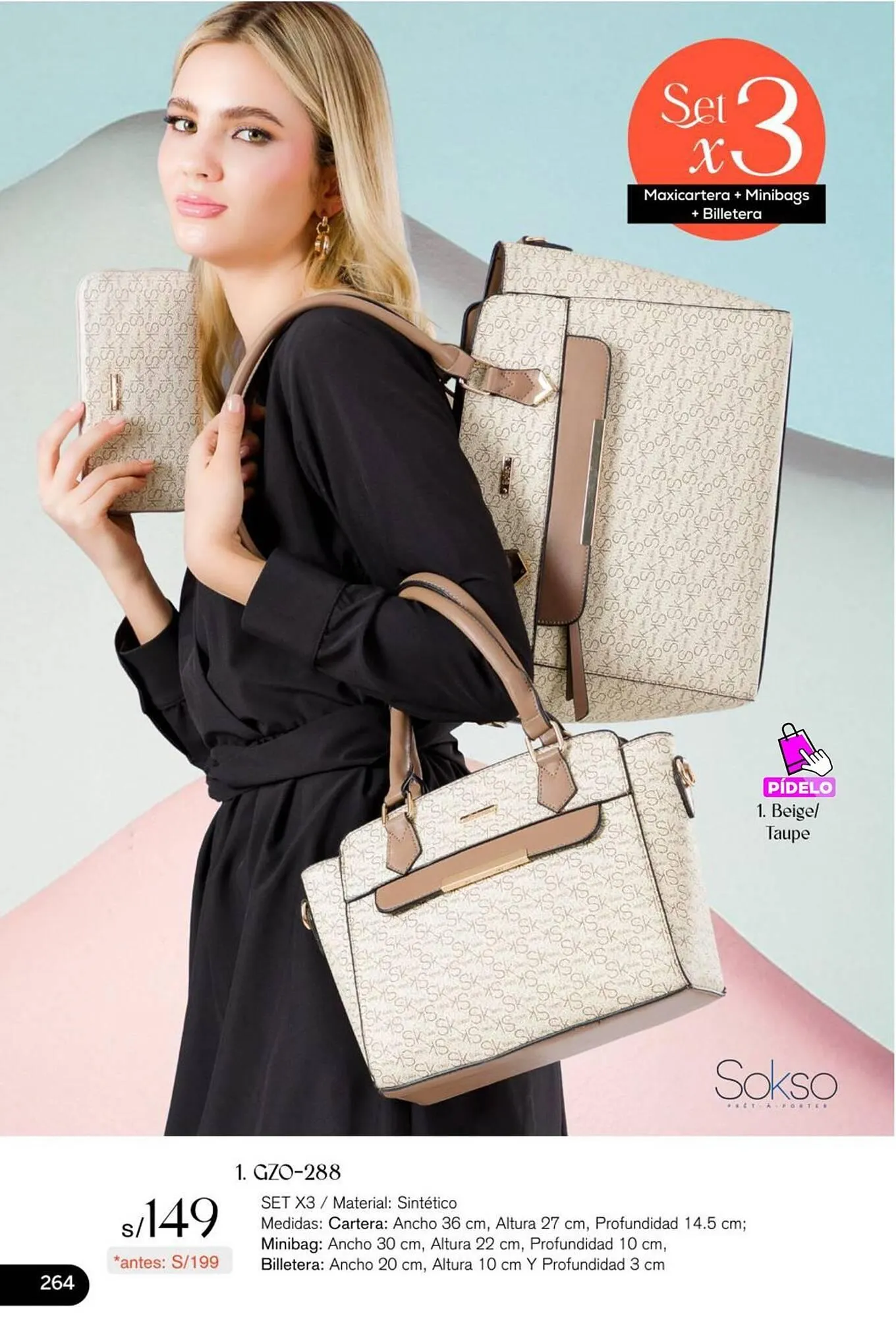 Catalogo de Catálogo Sokso 25 de setiembre al 2 de noviembre 2025 - Pag 264