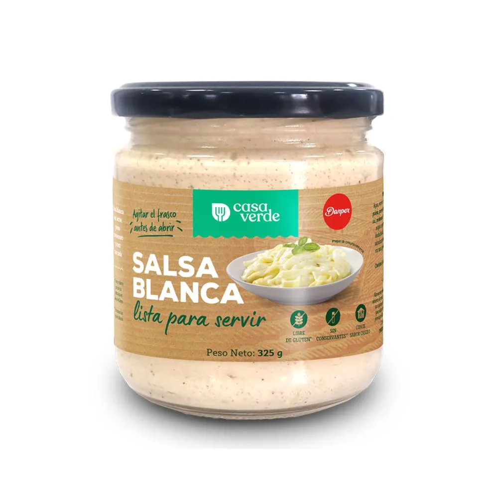 Salsa blanca Casa verde 325 g