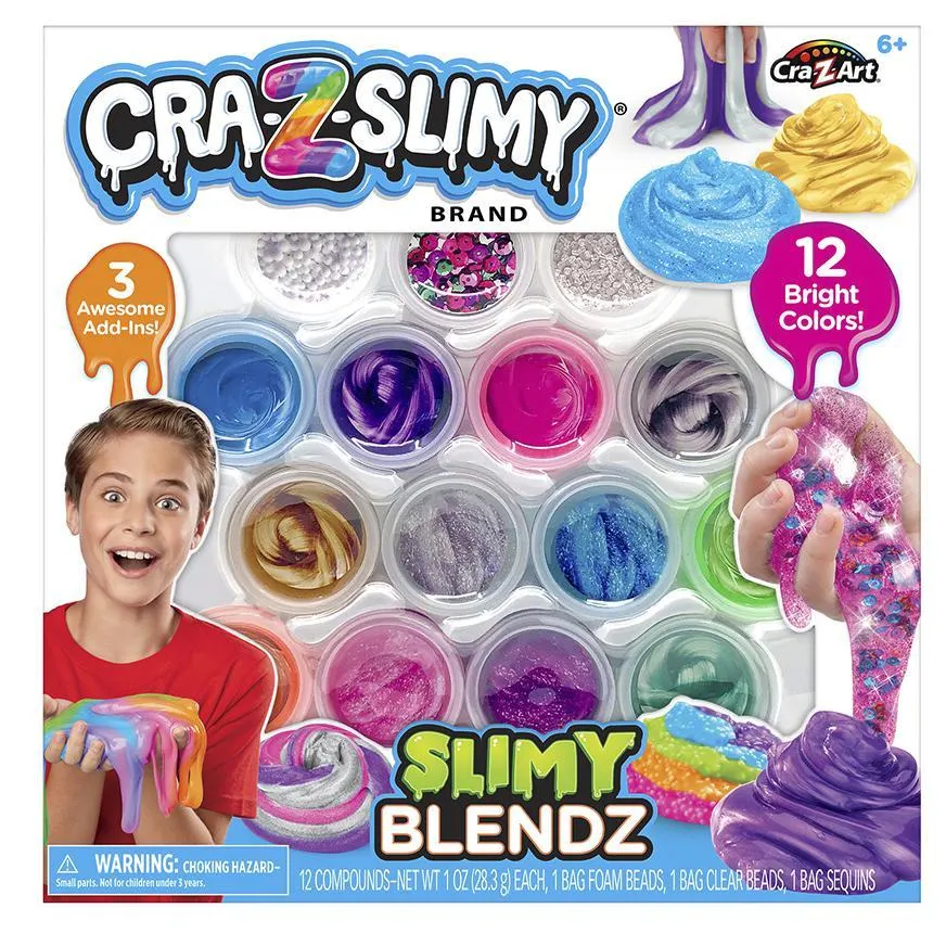 Pack De 12 Slimes Cra Z Art