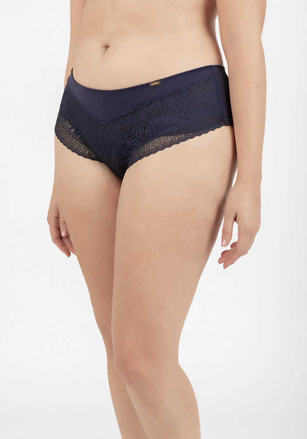 PANTALETA MUJER MICROFIBRA AZUL - 14.9045