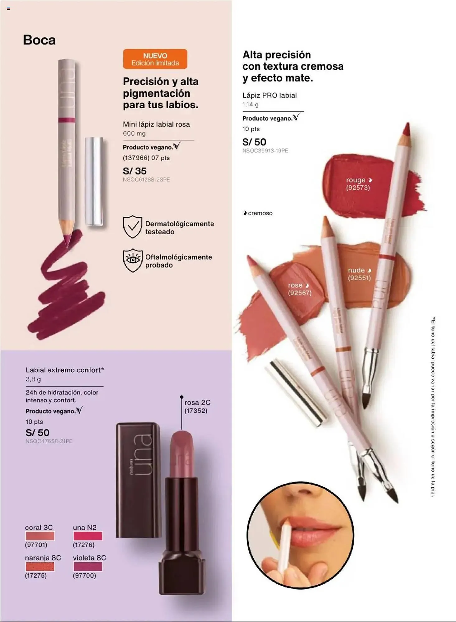 Catalogo de Catálogo Natura 22 de julio al 20 de setiembre 2025 - Pag 74