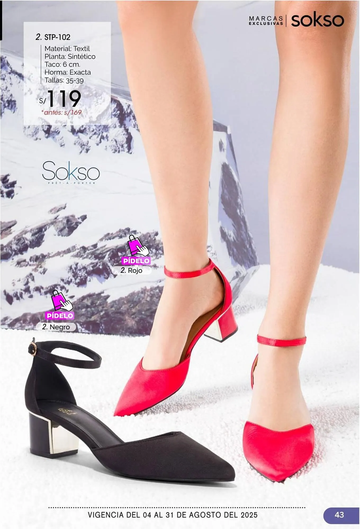 Catalogo de Catálogo Sokso 1 de agosto al 31 de agosto 2025 - Pag 43