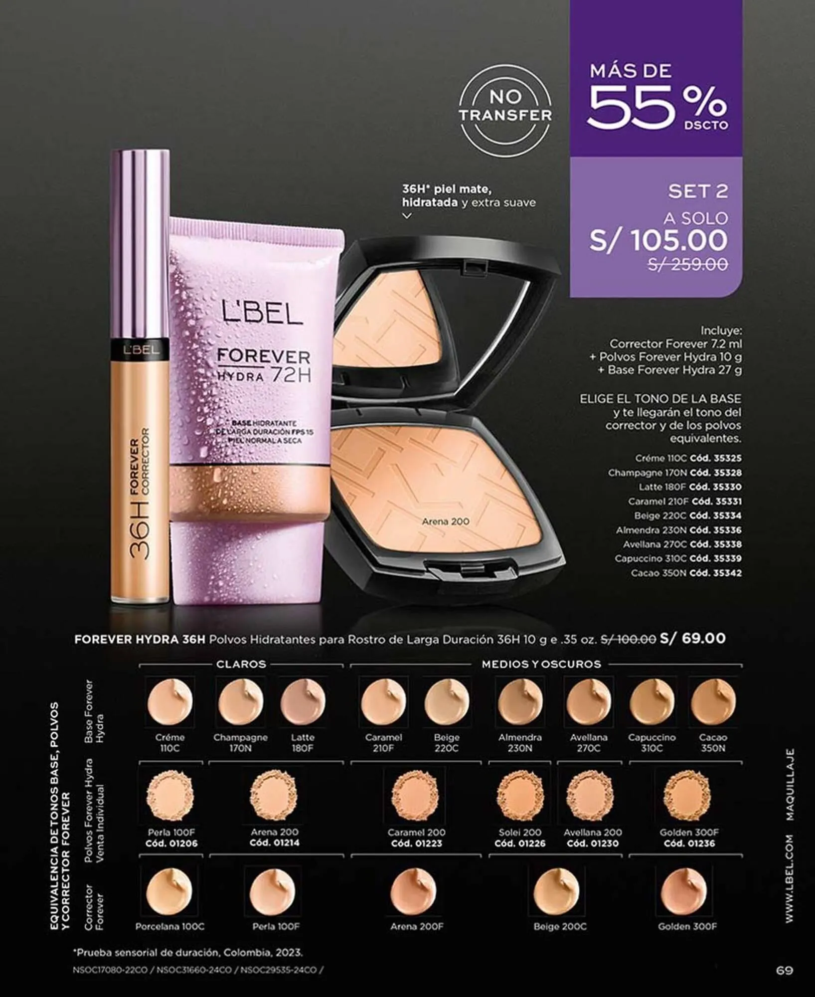 Catalogo de Catálogo L'Bel 8 de enero al 1 de marzo 2025 - Pag 69