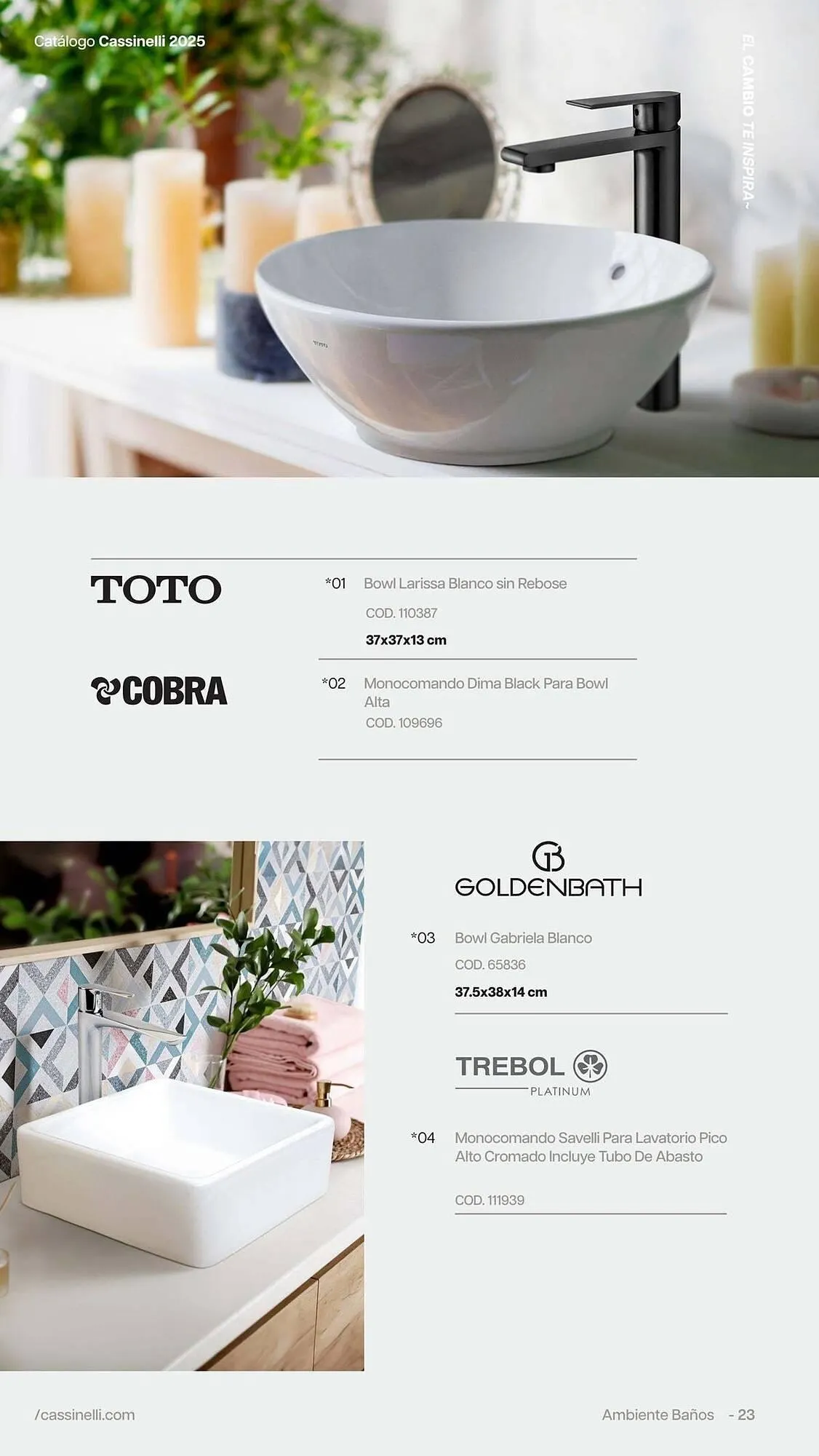 Catalogo de Catálogo Cassinelli 8 de octubre al 31 de octubre 2025 - Pag 23