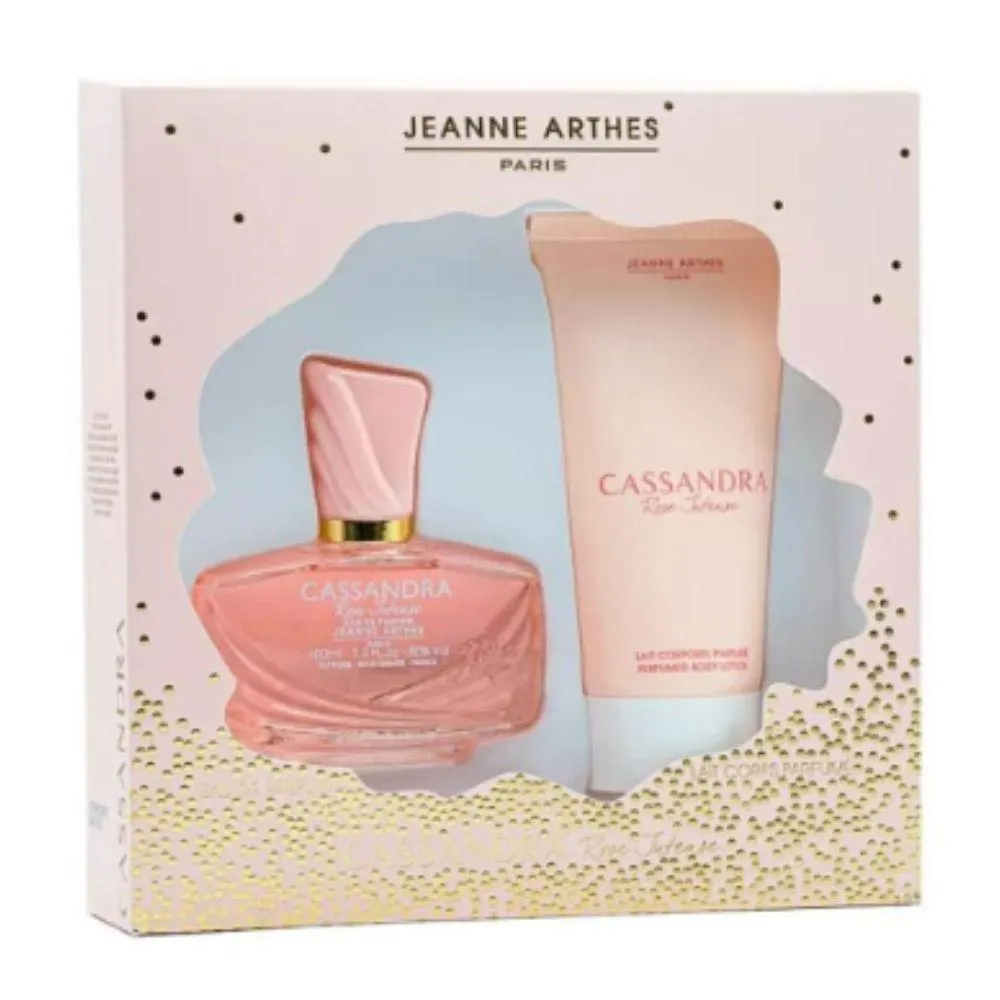 Jeanne Arthes Estuche Cassandra Rose Edp 100 ml + leche corporal 150 ml