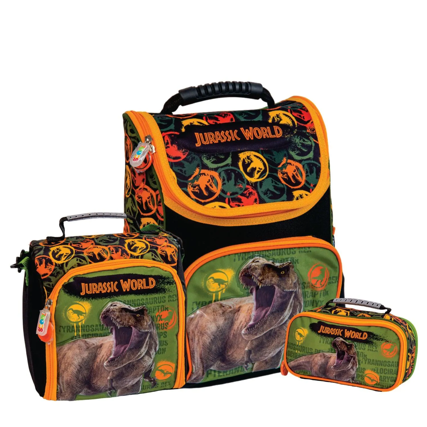 Set Scool Magic Jurassic Pick Eva 3D Con PVC