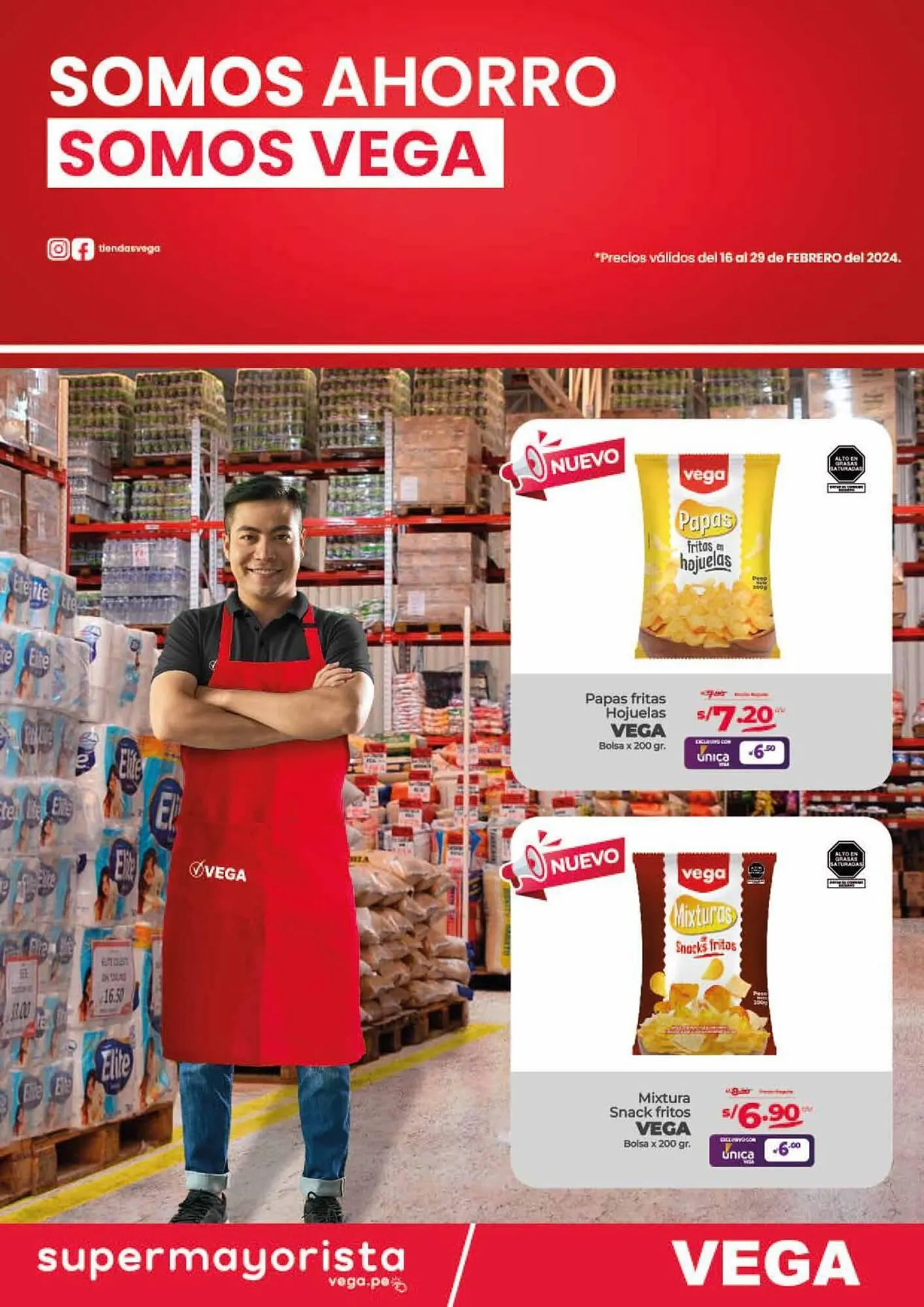 Catalogo de Catálogo Vega 19 de febrero al 29 de febrero 2024 - Pag 1