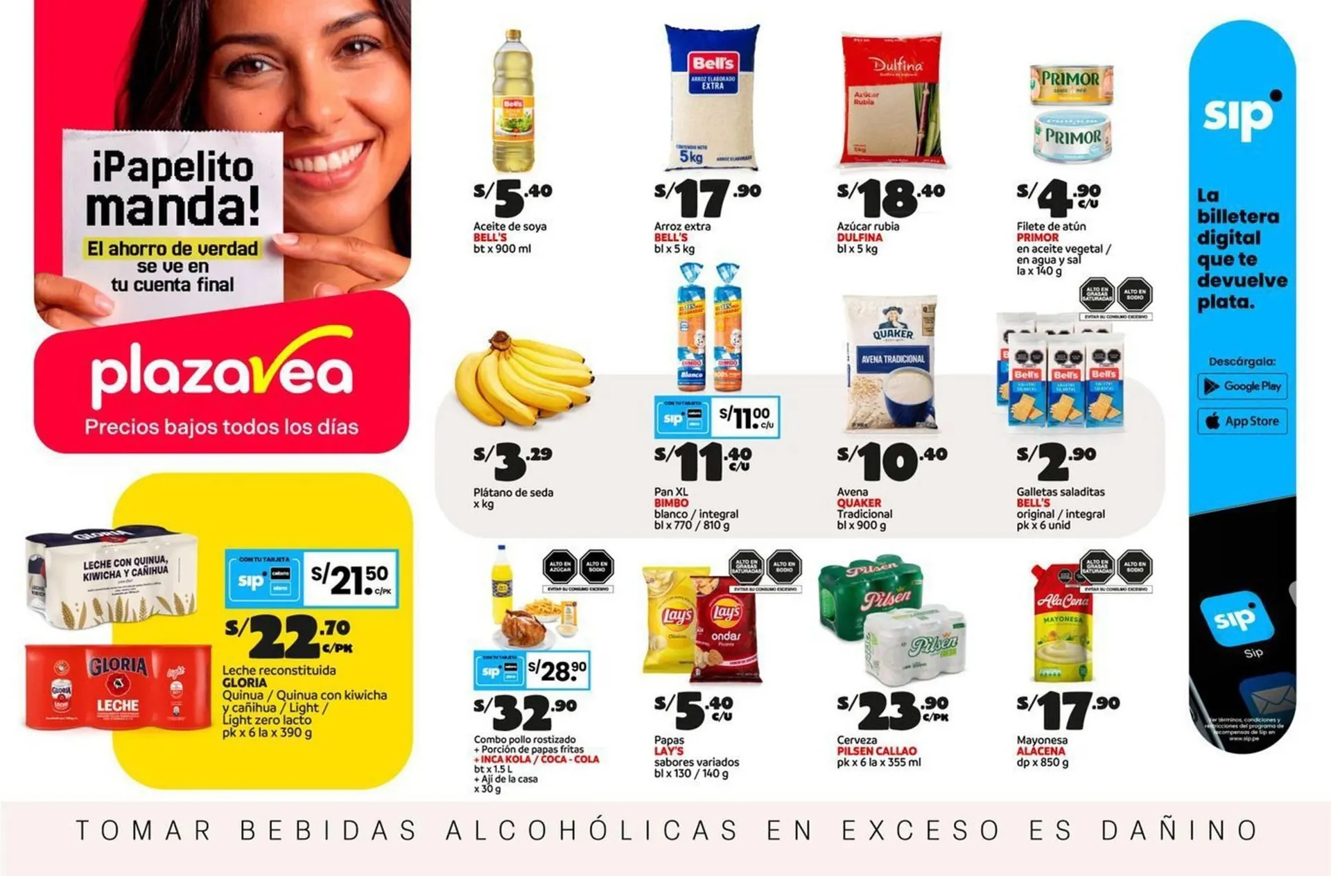 Catalogo de Catálogo Plaza Vea 17 de abril al 19 de abril 2026 - Pag 1