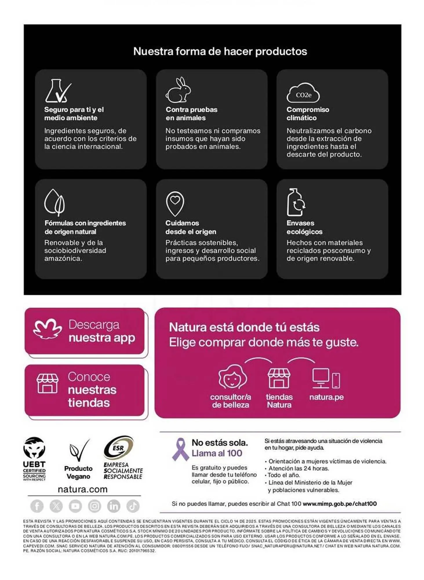 Catalogo de Catálogo Natura 22 de setiembre al 31 de octubre 2025 - Pag 128