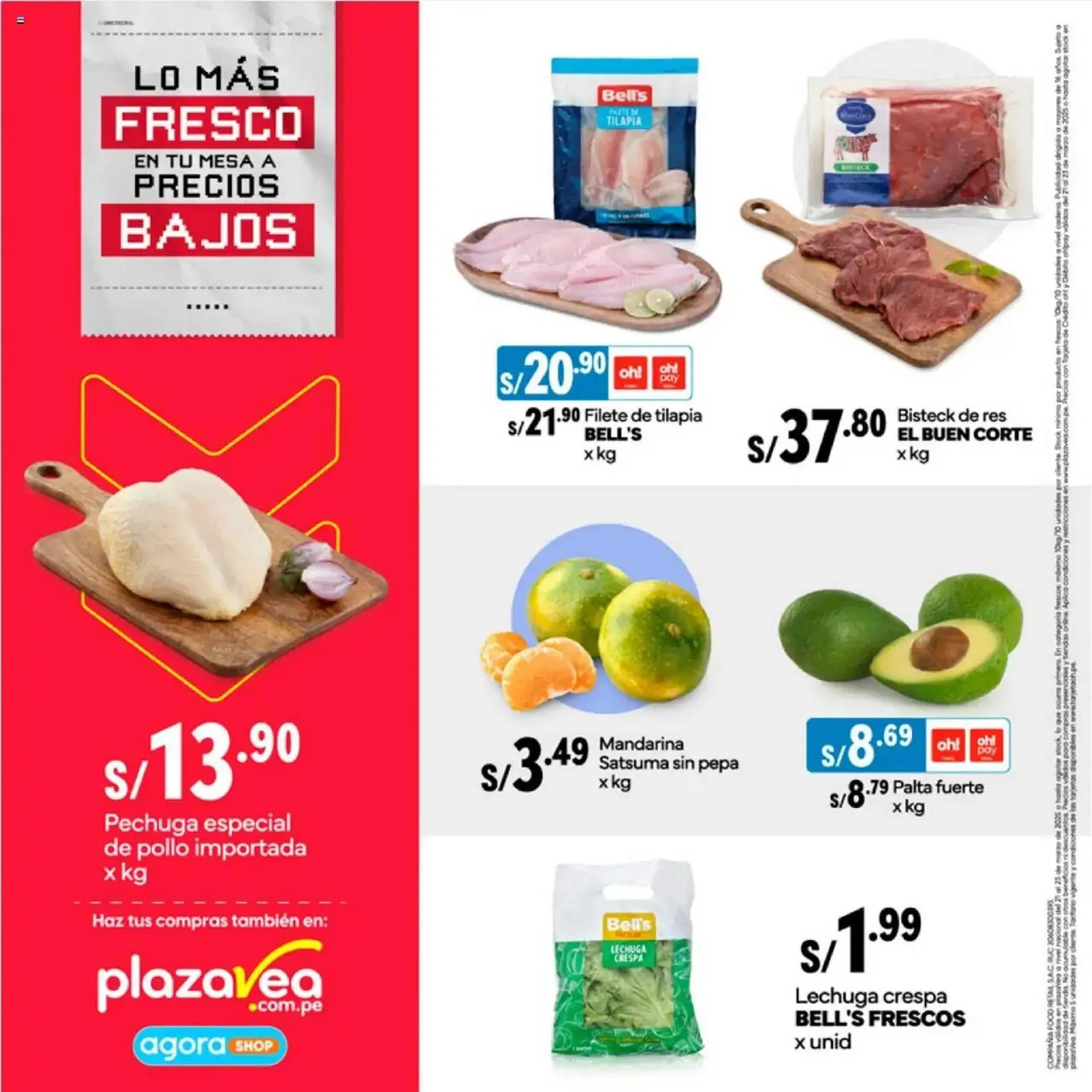 Catalogo de Catálogo Plaza Vea 21 de marzo al 23 de marzo 2025 - Pag 1