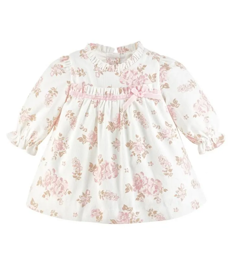 Vestido con Mangas Largas | Colección Soft Flowers