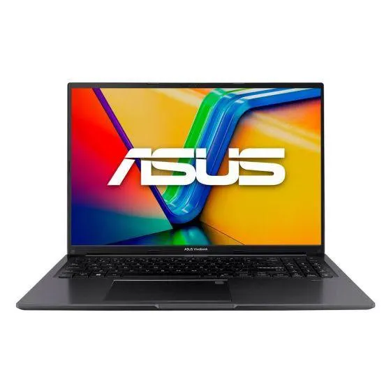 Laptop Asus Vivobook 16 de 16", modelo M1605YA-MB160W, procesador AMD Ryzen 7 7730U, 16GB RAM, 512GB de disco sólido, pantalla WUXGA, entrada USB, HDMI y tipo C, Windows 11, Bluetooth 5.3, cámara web 720p HD para oficina o estudiante.