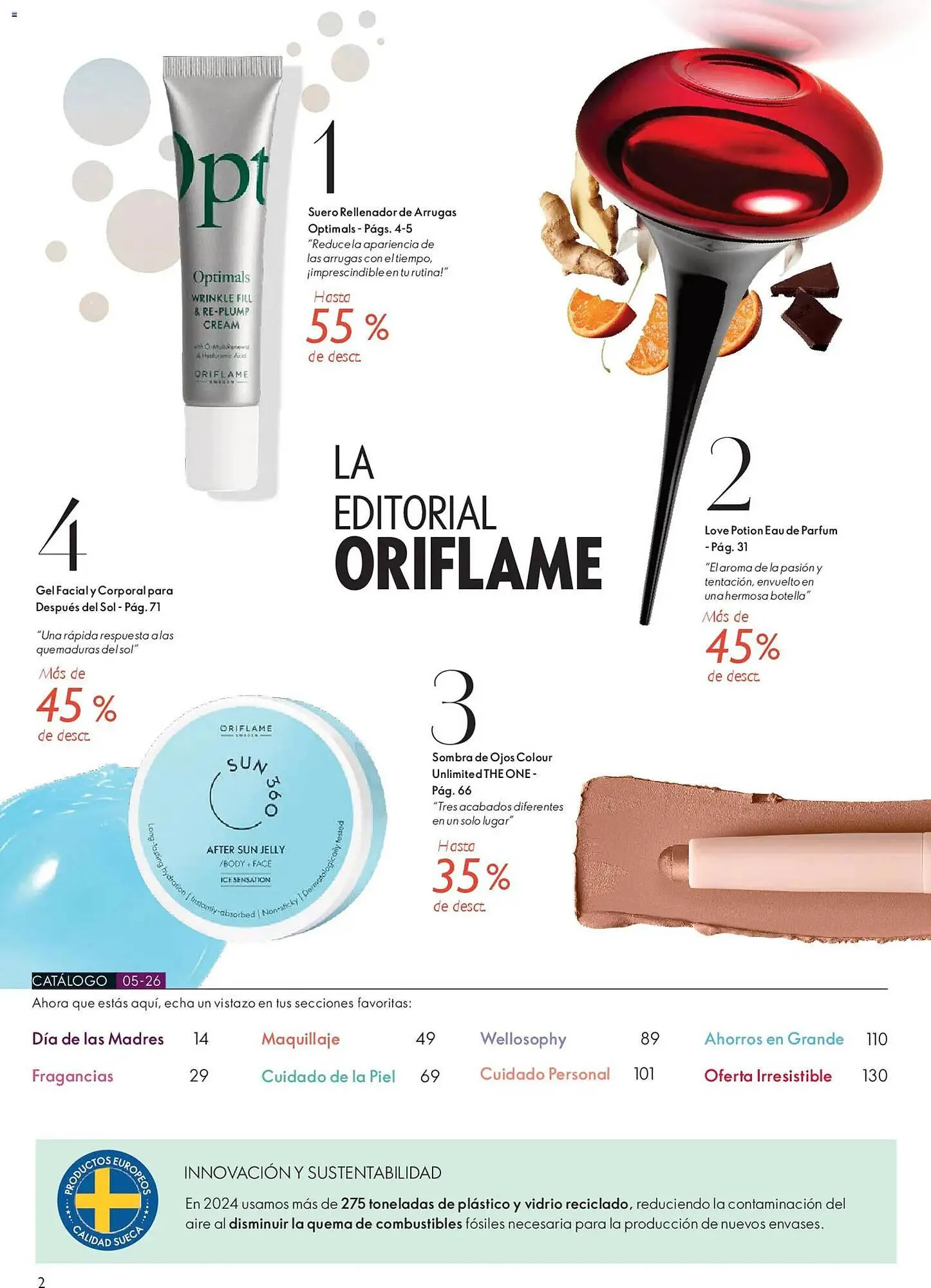 Catalogo de Catálogo Oriflame 28 de marzo al 18 de abril 2026 - Pag 2