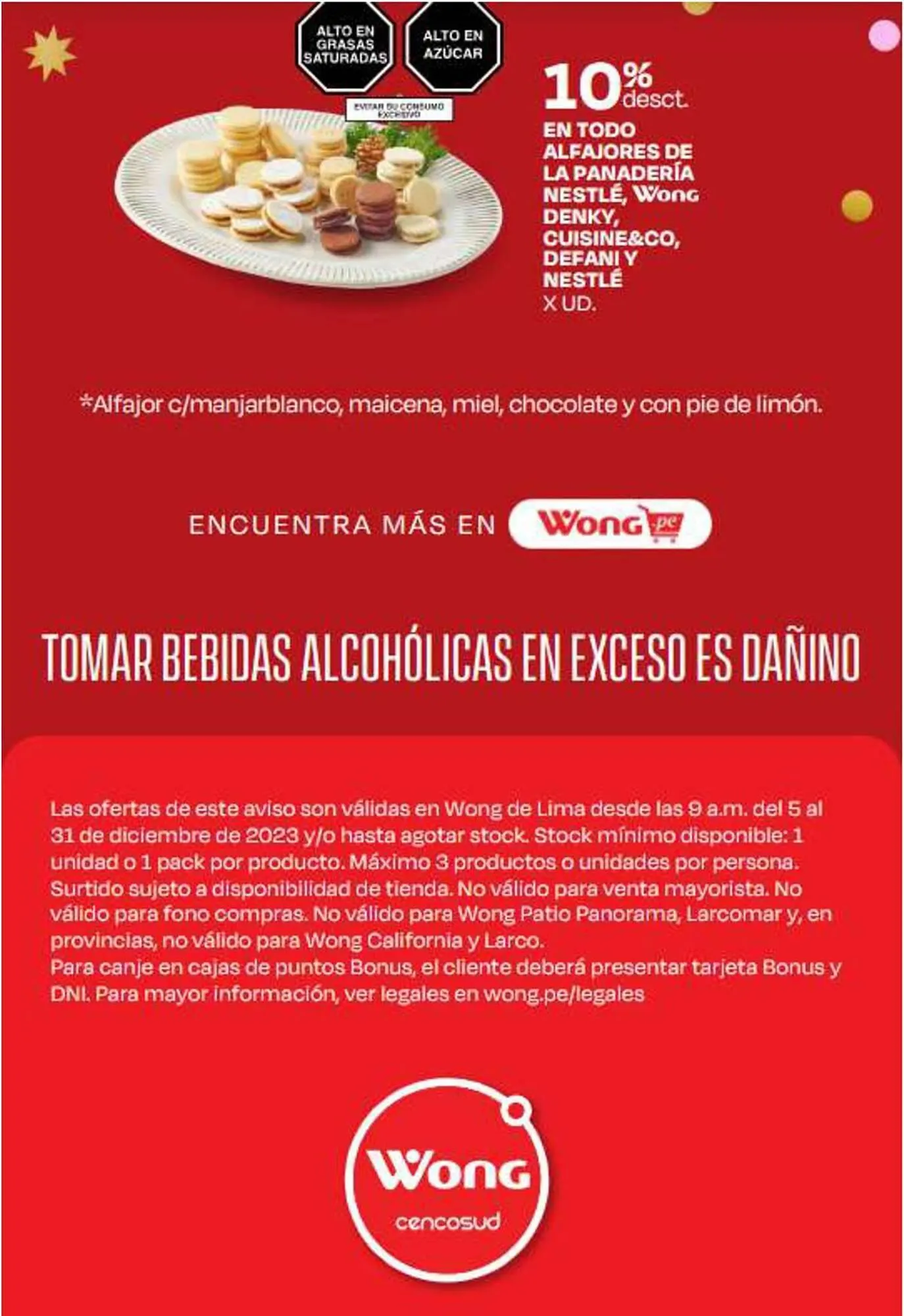 Catalogo de Catálogo Wong 6 de diciembre al 31 de diciembre 2023 - Pag 6