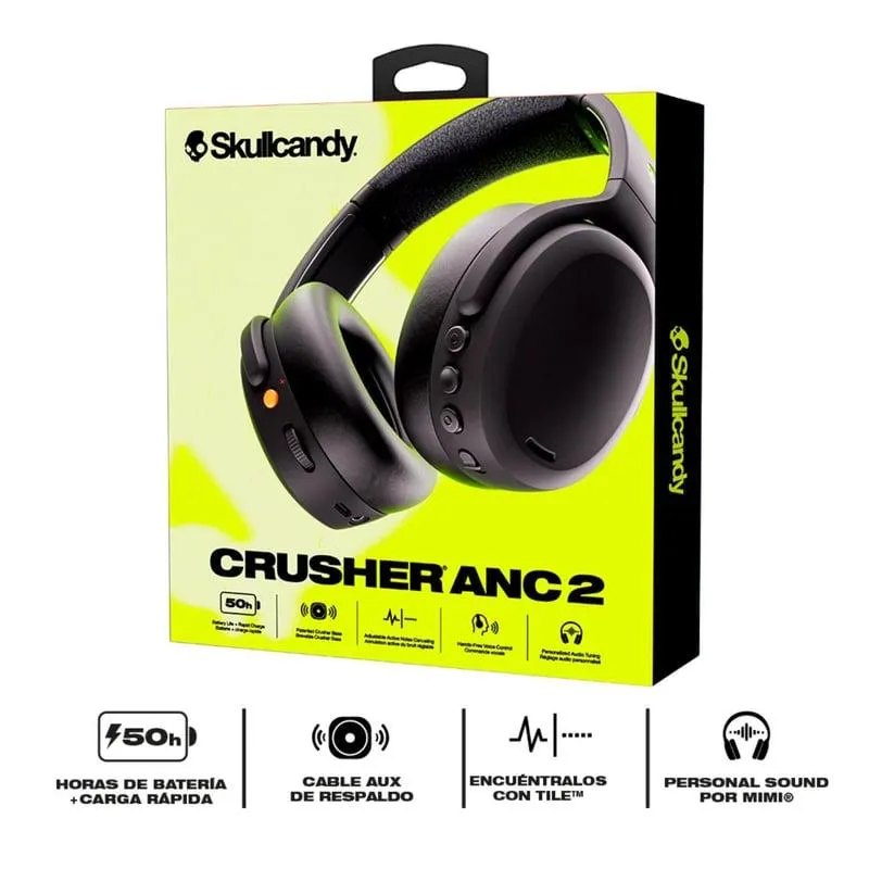 Audifono Skullcandy Crusher Anc 2 Black