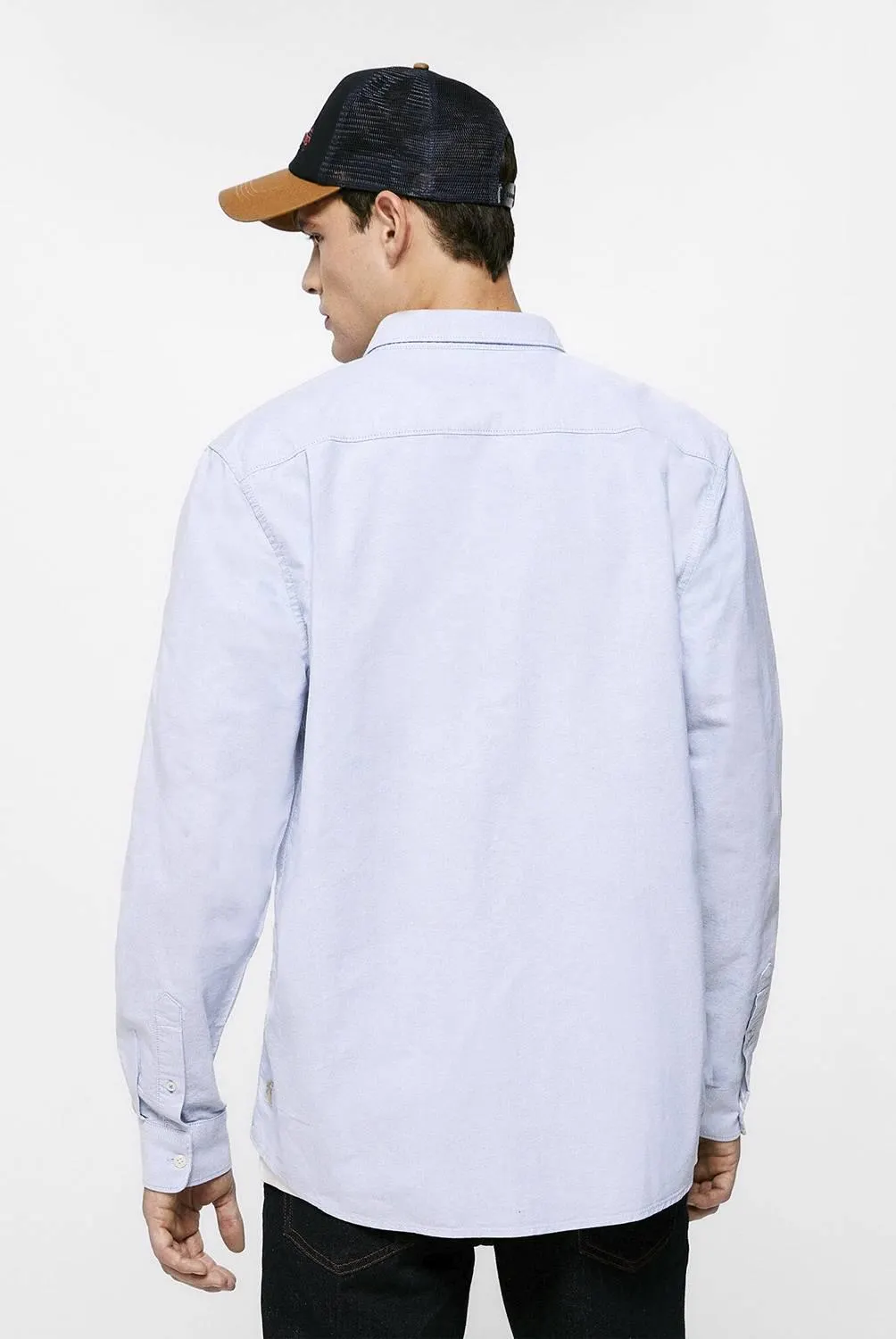 Camisa Manga Larga 100% Algodón Hombre Springfield