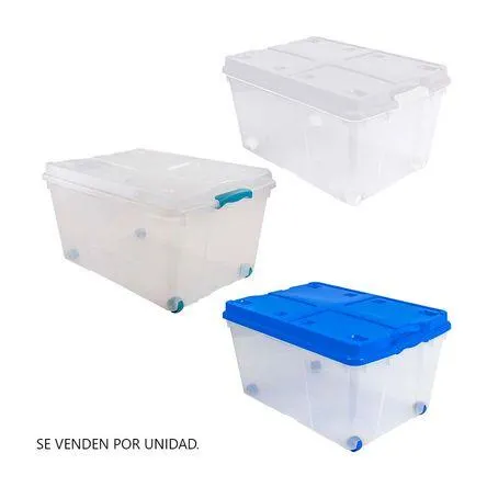 Caja plástica Infinity 60 litros Duraplast