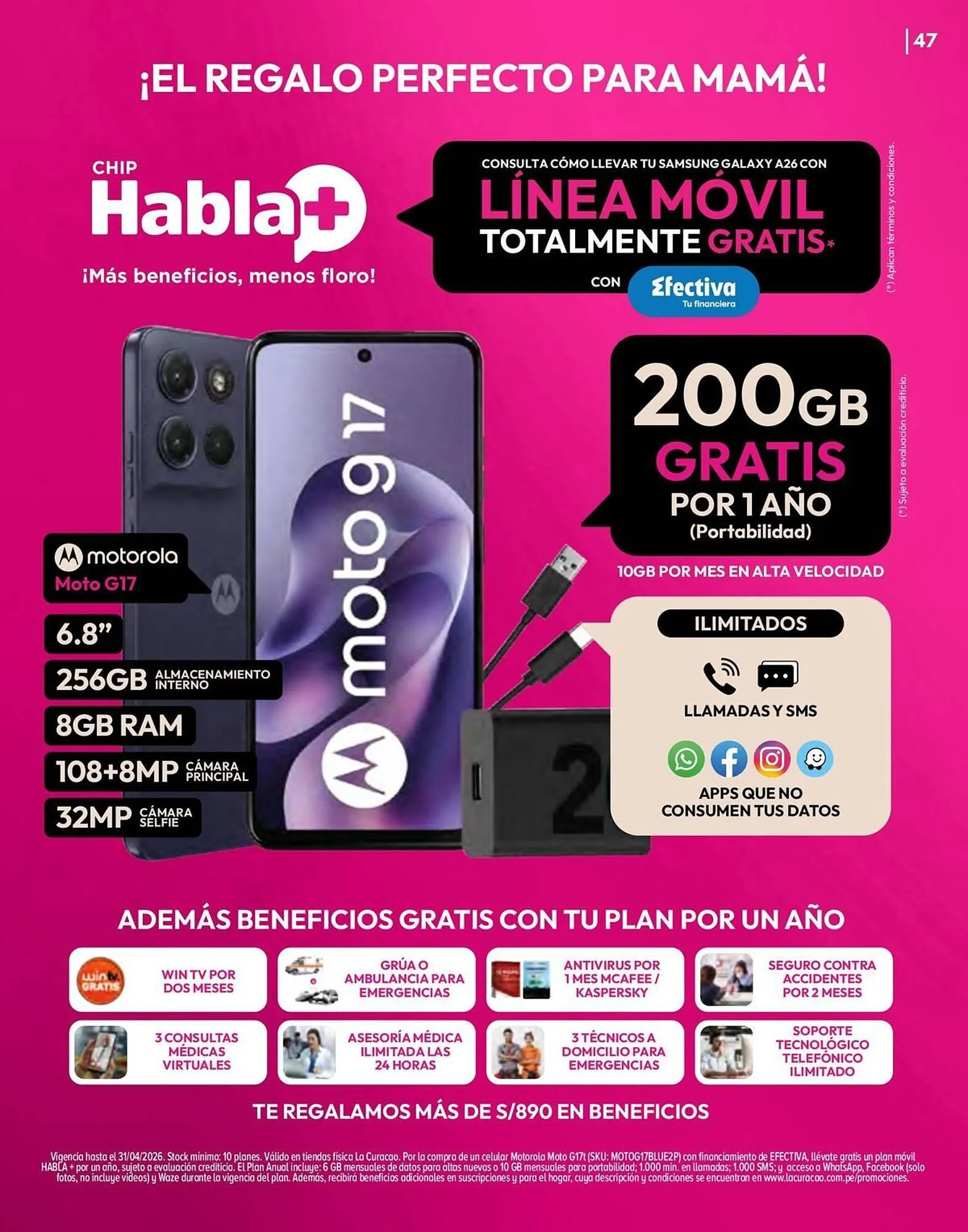 Catalogo de Catálogo La Curacao 6 de mayo al 31 de mayo 2026 - Pag 47