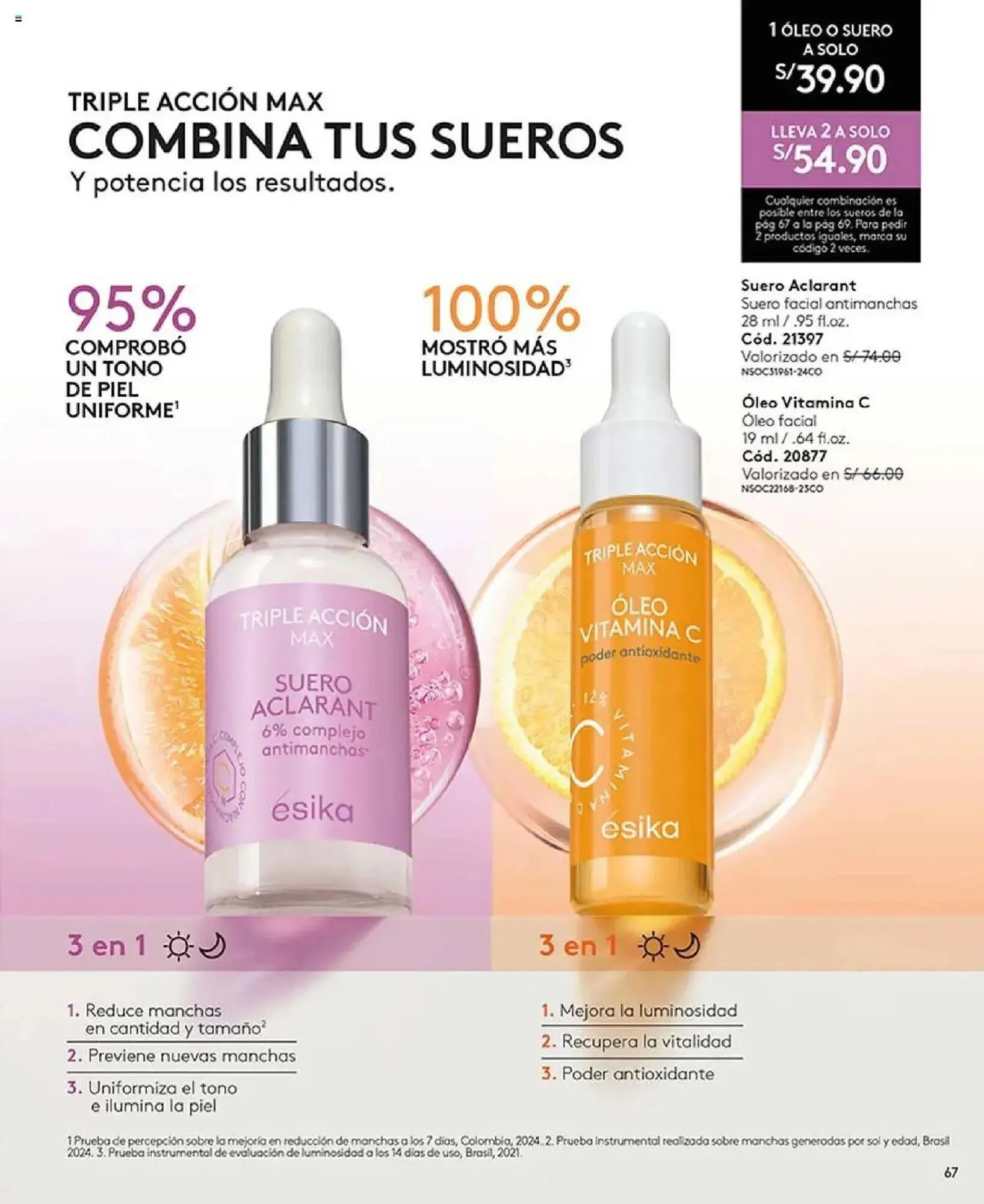 Catalogo de Catálogo Ésika 25 de setiembre al 6 de noviembre 2025 - Pag 67