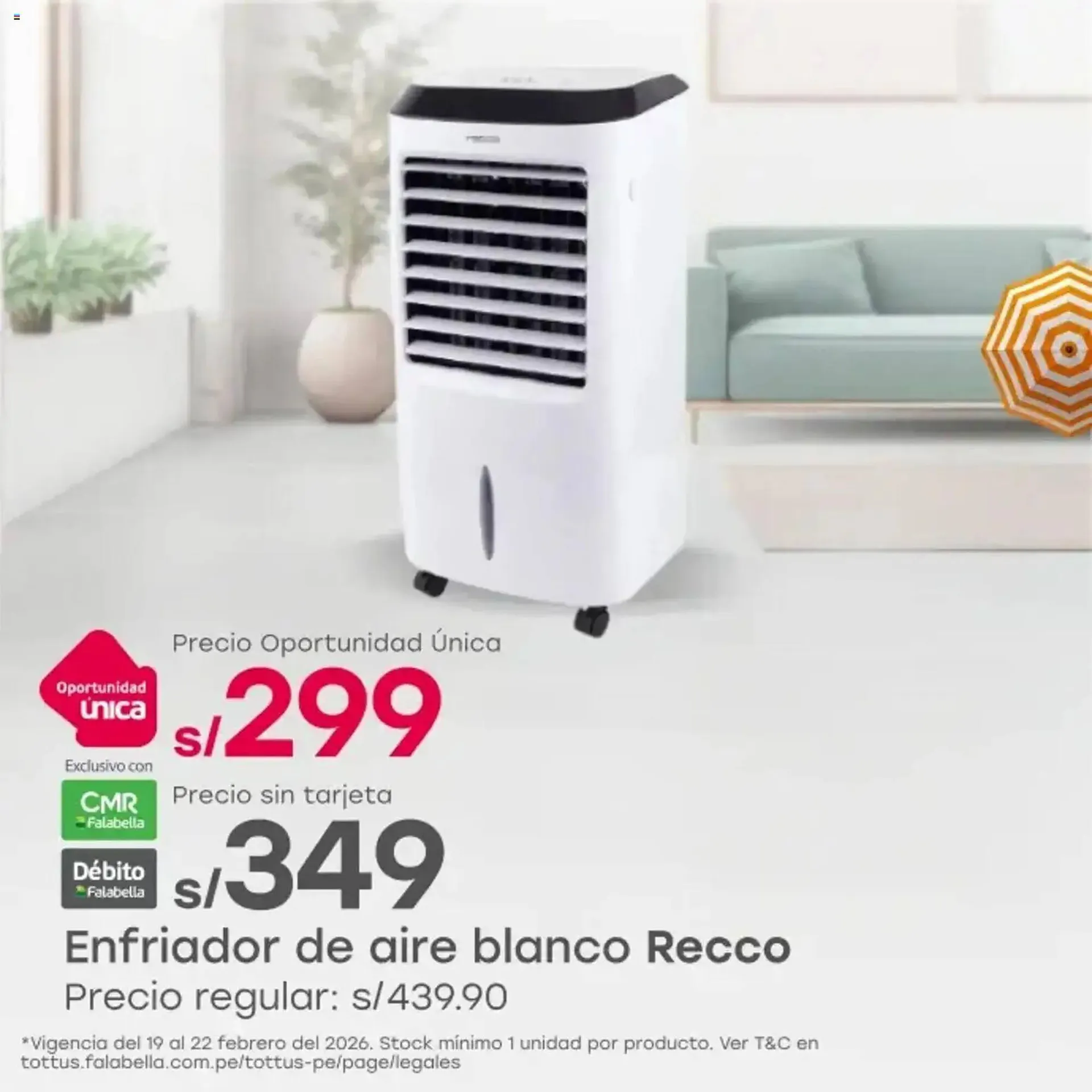 Catalogo de Catálogo Tottus 19 de febrero al 22 de febrero 2026 - Pag 1