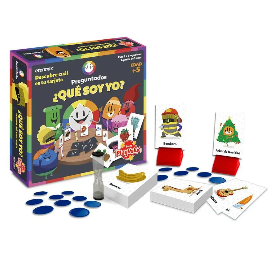 Juego De Mesa Playvalue Preguntados Qué Soy Yo
