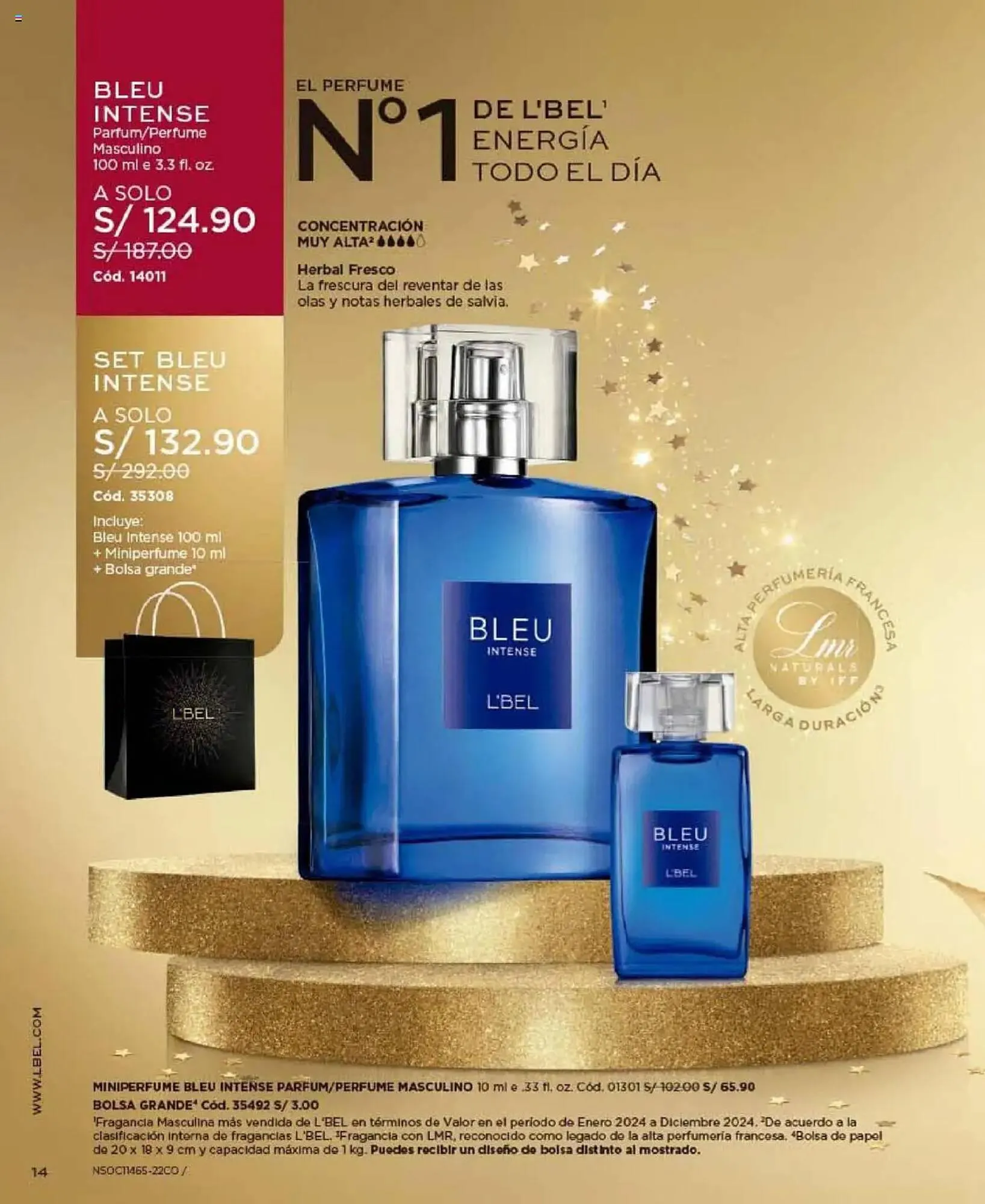 Catalogo de Catálogo L'Bel 16 de octubre al 31 de diciembre 2025 - Pag 14