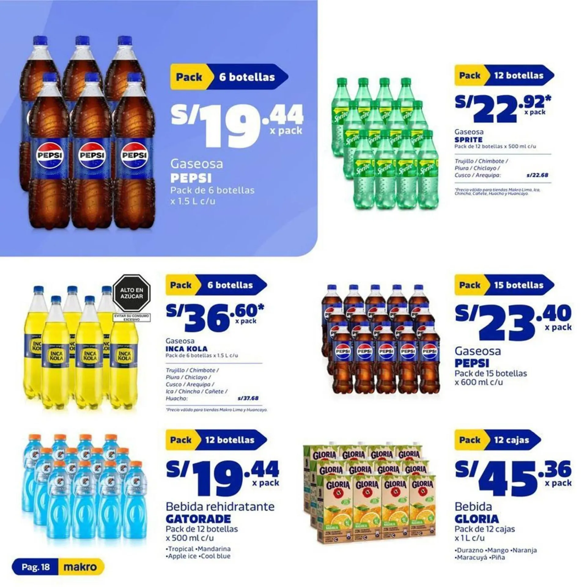 Catalogo de Catálogo Makro 9 de abril al 22 de abril 2026 - Pag 18