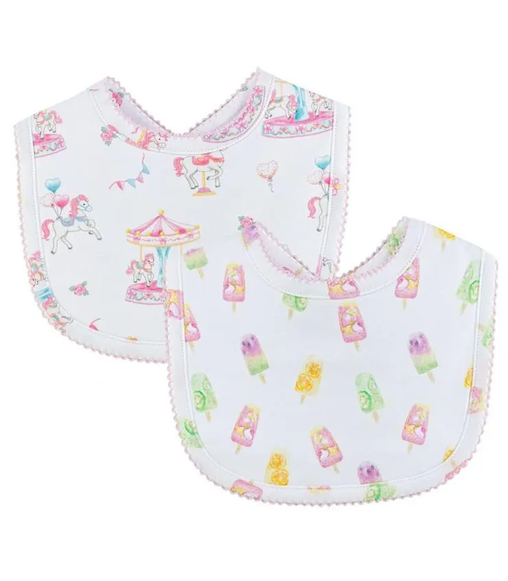 Pack De 2 Baberos De 100% Algodón Pima