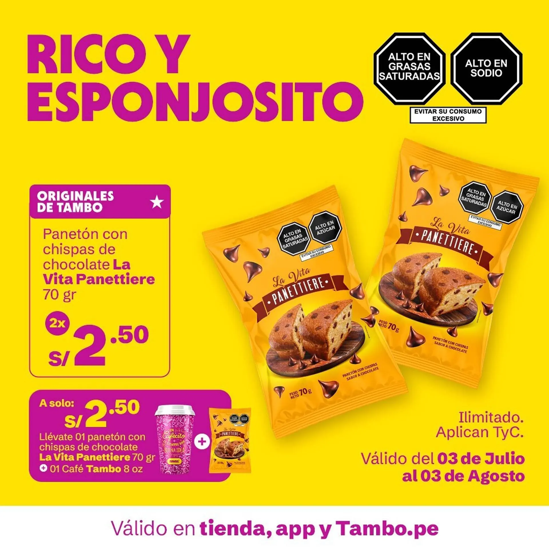 Catalogo de Catálogo Tambo 4 de julio al 3 de agosto 2025 - Pag 1