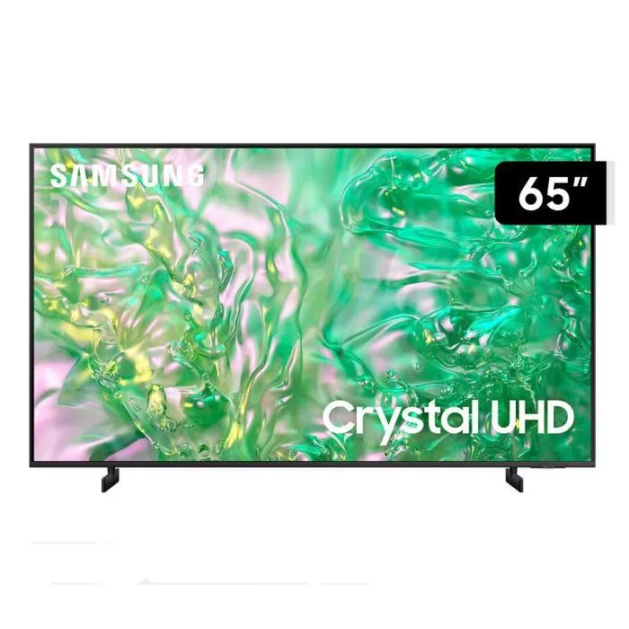 TV Samsung 65'' Crystal UHD DU8000 4K Tizen OS Smart TV (2024)