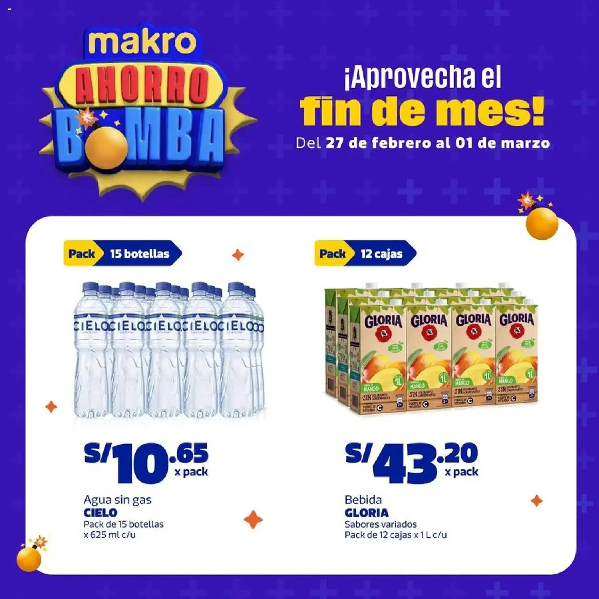 Catalogo de Catálogo Makro 27 de febrero al 1 de marzo 2026 - Pag 1