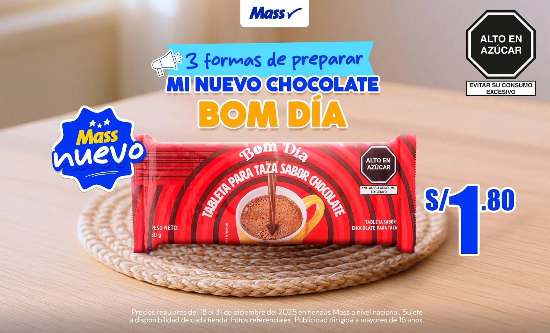 Catalogo de Catálogo Mass 18 de diciembre al 31 de diciembre 2025 - Pag 1