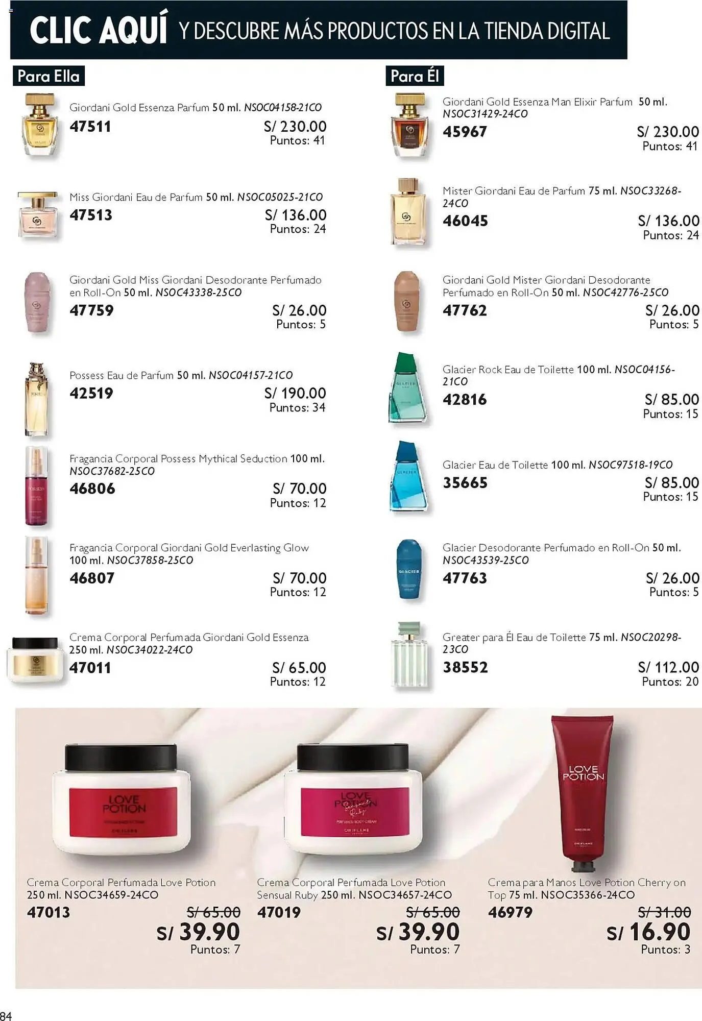 Catalogo de Catálogo Oriflame 18 de abril al 8 de mayo 2026 - Pag 84
