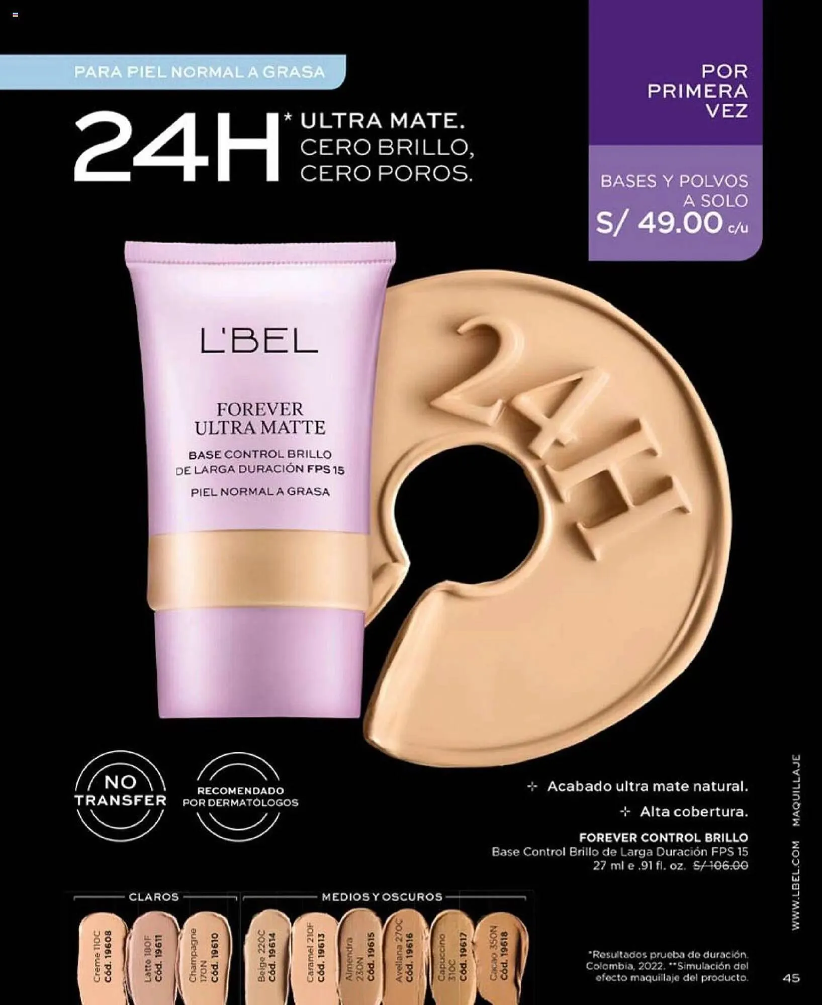 Catalogo de Catálogo L'Bel 3 de diciembre al 31 de diciembre 2023 - Pag 45