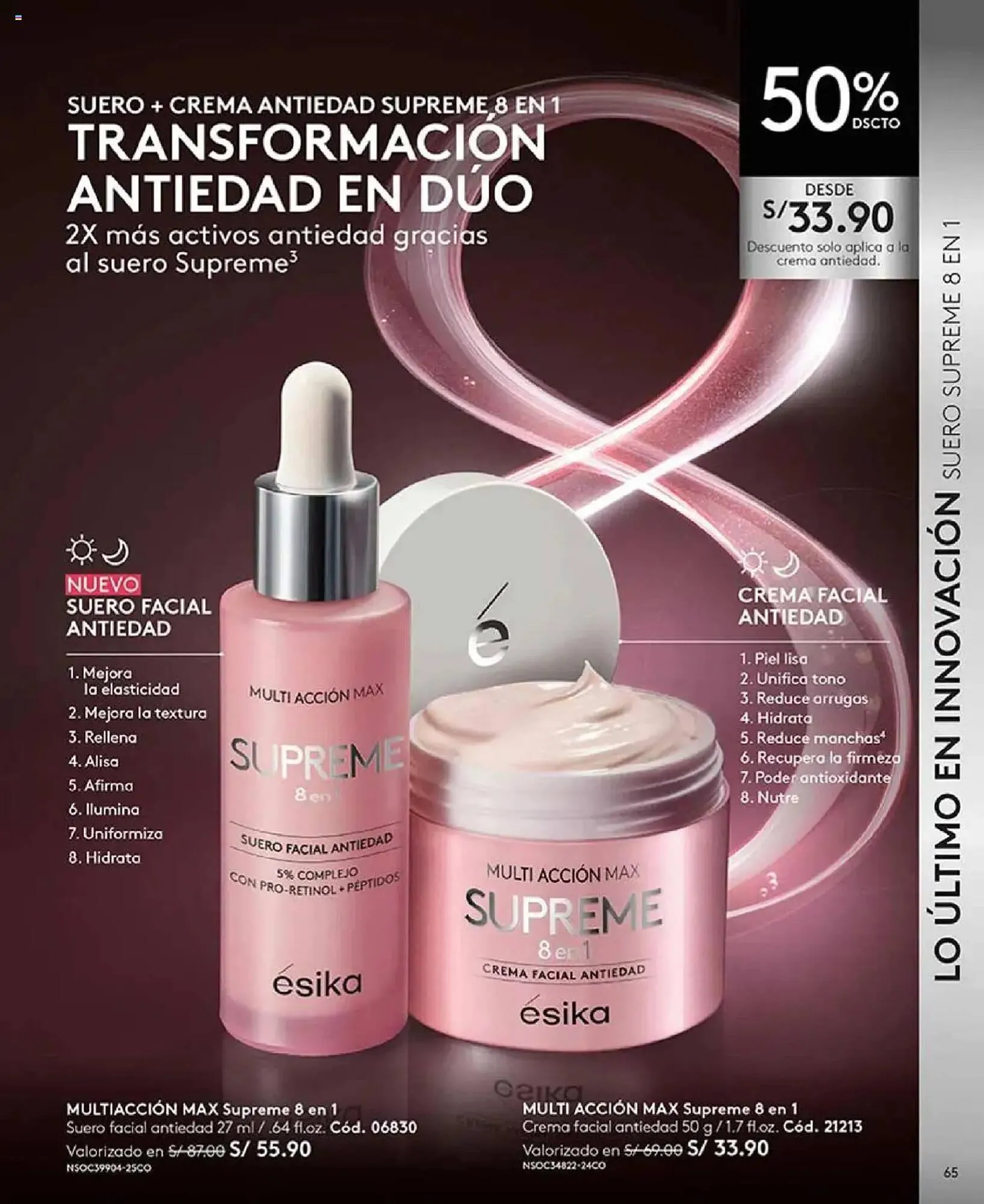 Catalogo de Catálogo Ésika 25 de setiembre al 6 de noviembre 2025 - Pag 65